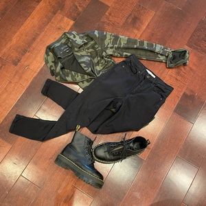 Topshop “Jamie” Moto Jeans